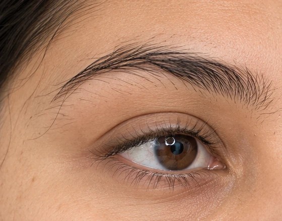 Before concept for Brow shaping