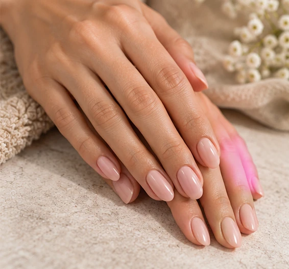 After concept for Gel manicure