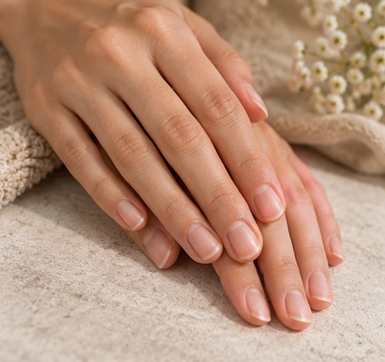 Before concept for Gel manicure