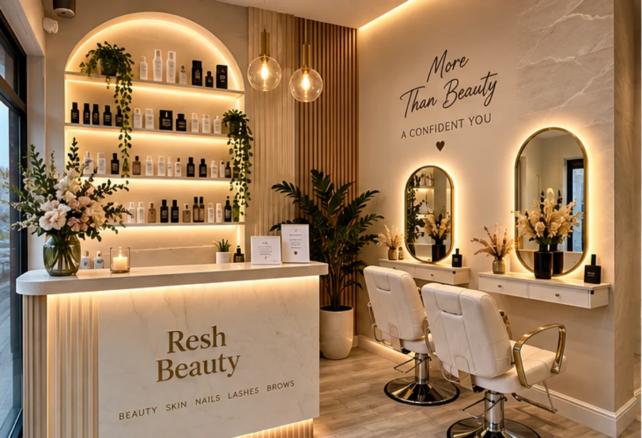Salon atmosphere reference